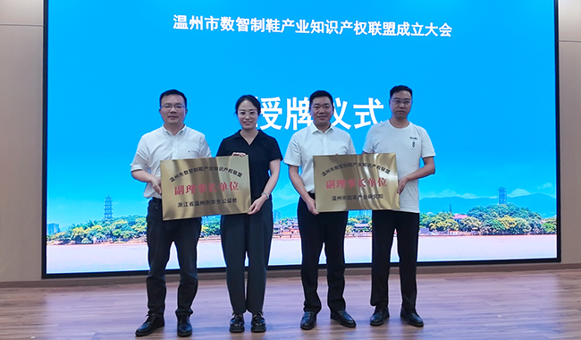 温州市数智制鞋产业知识产权联盟正式成立！研究院携手助力产业转型升级